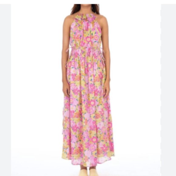 Banjanan Lucia Dress Bloomsbury Pink - Picture 1 of 1